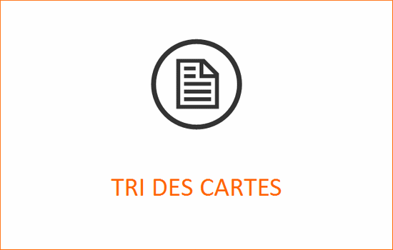 La méthode de tri des cartes